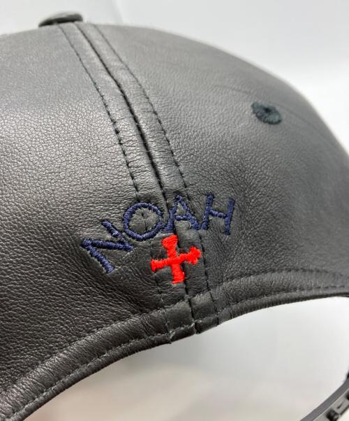 Noah（ノア）Noah (ノア) THE POGUES (ザ・ポーグス) レザーキャップ ブラックの古着・服飾アイテム
