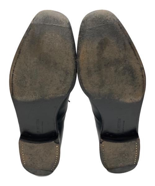 J.M.WESTON（ジェイエムウエストン）J.M.WESTON (ジェイエムウエストン) キャップトゥストレートチップシューズ ブラック サイズ:6Eの古着・服飾アイテム