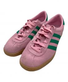 adidas（アディダス）の古着「STADT」｜ピンク×グリーン