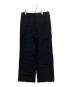 ARMANI COLLEZIONI (アルマーニ コレツィオーニ) ワイドパンツ ブラック サイズ:42 未使用品：5000円