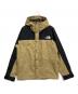 THE NORTH FACE（ザ ノース フェイス）の古着「マウンテンライトジャケット」｜ベージュ×ブラック