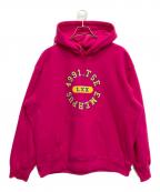 SUPREMEシュプリーム）の古着「REVERSE Hooded Sweatshirt」｜ショッキングピンク