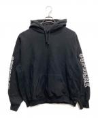 SUPREMEシュプリーム）の古着「Collegiate Sleeve Hooded Sweatshirt」｜ブラック