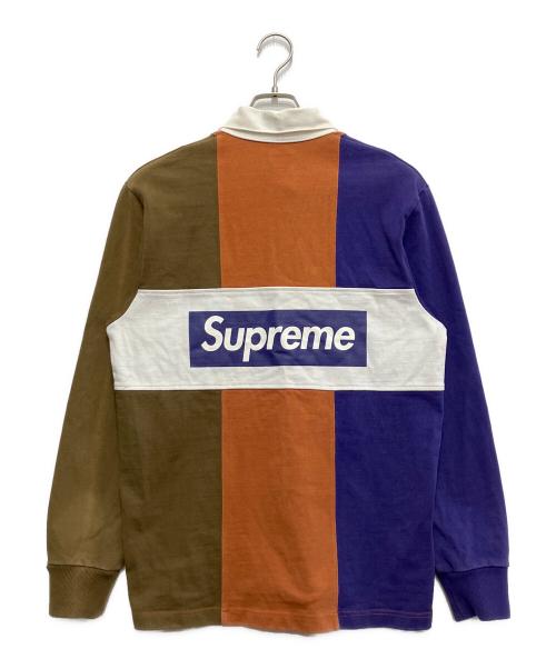 SUPREME（シュプリーム）SUPREME (シュプリーム) Split Rugby シャツ/ラガーシャツ マルチカラー サイズ:Sの古着・服飾アイテム