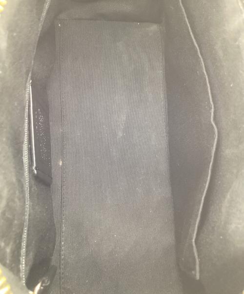 COACH（コーチ）COACH (コーチ) ローアン サッチェル シグネチャー キャンバス ブラウン×ブラックの古着・服飾アイテム