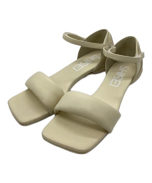 SHISEI（シセイ）SHISEI (シセイ) PADDED SANDALS アイボリー サイズ:36 1/2の古着・服飾アイテム