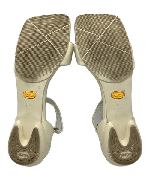 SHISEI（シセイ）SHISEI (シセイ) PADDED SANDALS アイボリー サイズ:36 1/2の古着・服飾アイテム