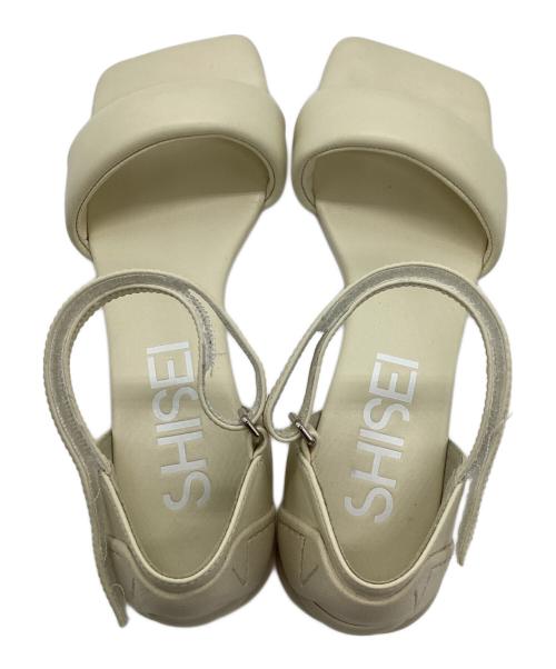 SHISEI（シセイ）SHISEI (シセイ) PADDED SANDALS アイボリー サイズ:36 1/2の古着・服飾アイテム