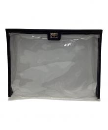 DOLCE & GABBANA（ドルチェ＆ガッバーナ）の古着「クリアクラッチバッグ」｜ブラック