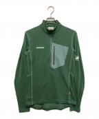 MAMMUTマムート）の古着「Aenergy Light ML Half Zip Pull」｜グリーン