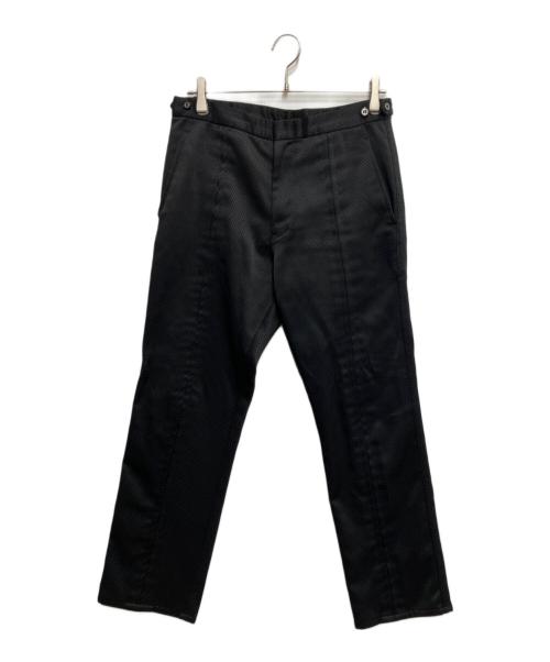 COMME des GARCONS HOMME PLUS（コムデギャルソンオムプリュス）COMME des GARCONS HOMME PLUS (コムデギャルソンオムプリュス) ジャガード4ボタンセットアップ ブラック サイズ:Sの古着・服飾アイテム