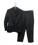 COMME des GARCONS HOMME PLUSコムデギャルソンオムプリュス）の古着「ウールカシミヤセットアップ」｜ブラック