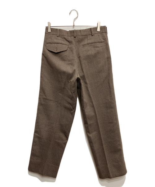 COMME des GARCONS HOMME PLUS（コムデギャルソンオムプリュス）COMME des GARCONS HOMME PLUS (コムデギャルソンオムプリュス) ステッチ4ボタンセットアップ ブラウン サイズ:Sの古着・服飾アイテム