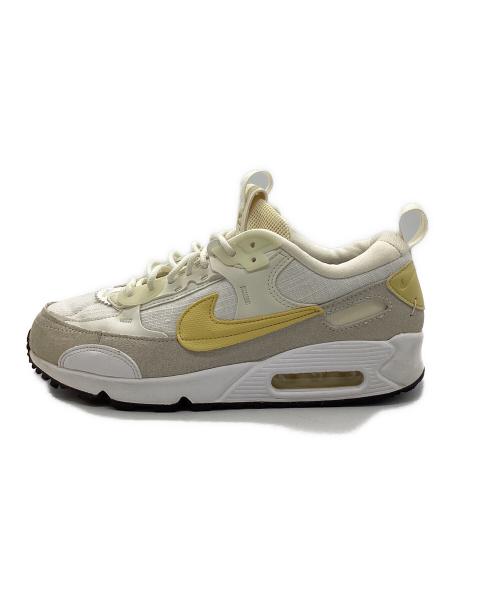 NIKE（ナイキ）NIKE (ナイキ) AIR MAX 90 FUTURA ホワイト×イエロー サイズ:25.5の古着・服飾アイテム