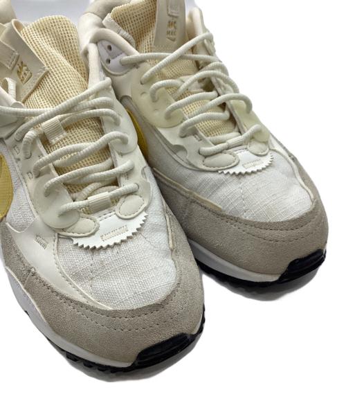 NIKE（ナイキ）NIKE (ナイキ) AIR MAX 90 FUTURA ホワイト×イエロー サイズ:25.5の古着・服飾アイテム
