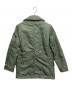 Schott (ショット) ナイロンダブルライダースコート オリーブ サイズ:M：10000円