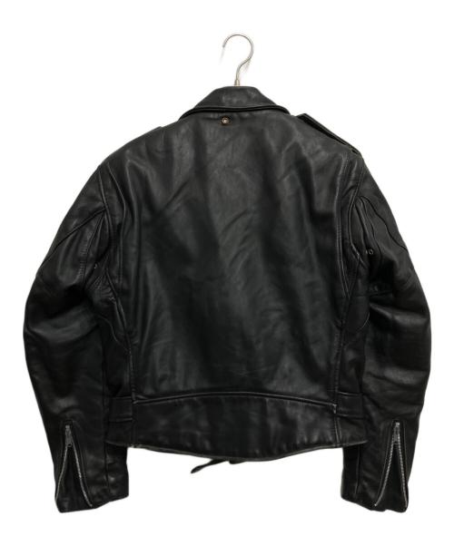 Schott（ショット）Schott (ショット) ダブルライダースジャケット ブラック サイズ:40の古着・服飾アイテム