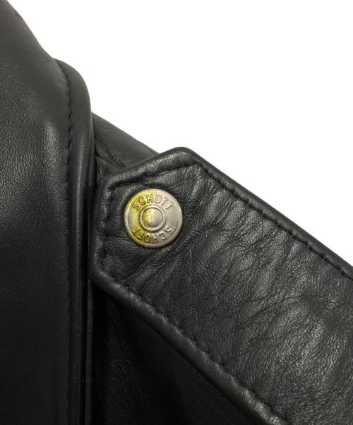 Schott（ショット）Schott (ショット) ダブルライダースジャケット ブラック サイズ:40の古着・服飾アイテム