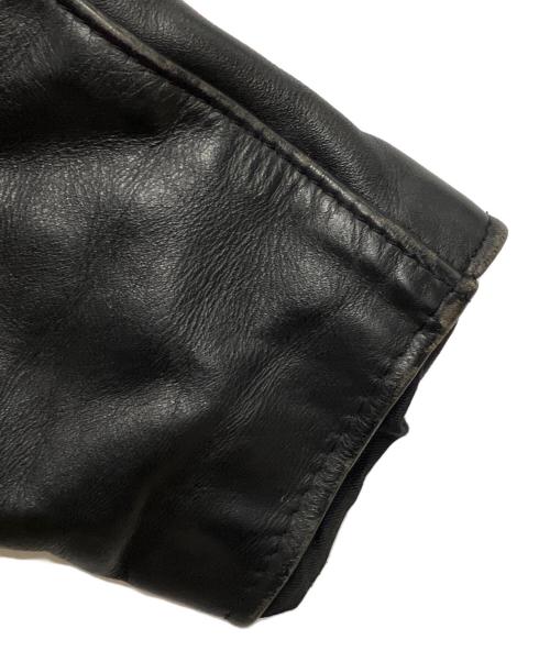 Schott（ショット）Schott (ショット) ダブルライダースジャケット ブラック サイズ:40の古着・服飾アイテム