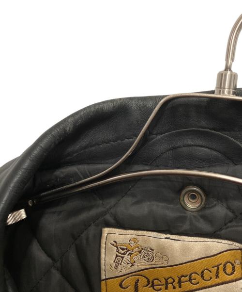 Schott（ショット）Schott (ショット) ダブルライダースジャケット ブラック サイズ:40の古着・服飾アイテム