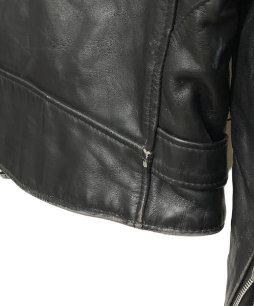Schott（ショット）Schott (ショット) ダブルライダースジャケット ブラック サイズ:40の古着・服飾アイテム