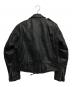 Schott (ショット) ダブルライダースジャケット ブラック サイズ:40：35000円