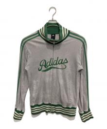 adidas（アディダス）の古着「トラックジャケット」｜グレー×グリーン