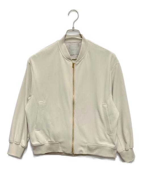 UNFILO（アンフィーロ）UNFILO (アンフィーロ) ヘビロテ ブルゾン ベージュ サイズ:Mの古着・服飾アイテム