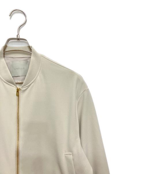UNFILO（アンフィーロ）UNFILO (アンフィーロ) ヘビロテ ブルゾン ベージュ サイズ:Mの古着・服飾アイテム