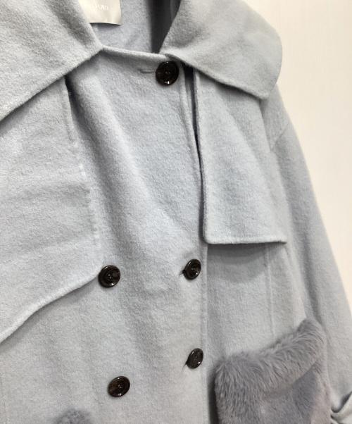 CELFORD（セルフォード）CELFORD (セルフォード) 3wayリバートレンチコート ブルー サイズ:36の古着・服飾アイテム