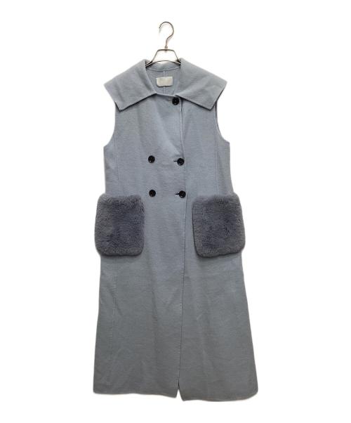 CELFORD（セルフォード）CELFORD (セルフォード) 3wayリバートレンチコート ブルー サイズ:36の古着・服飾アイテム