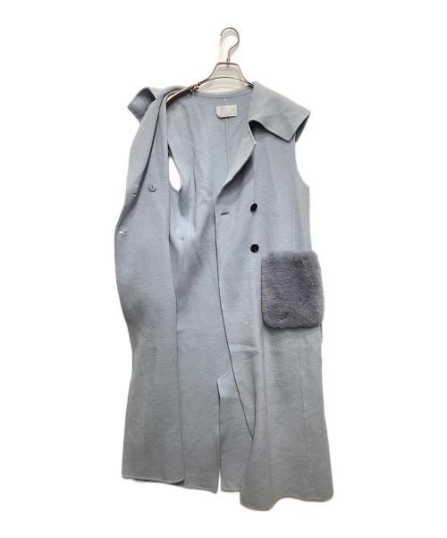 CELFORD（セルフォード）CELFORD (セルフォード) 3wayリバートレンチコート ブルー サイズ:36の古着・服飾アイテム