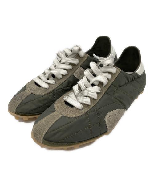 Maison Margiela（メゾンマルジェラ）Maison Margiela (メゾンマルジェラ) スプリンターズ レースアップ スニーカー グリーン サイズ:38の古着・服飾アイテム
