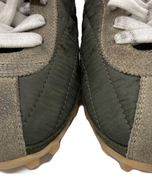 Maison Margiela（メゾンマルジェラ）Maison Margiela (メゾンマルジェラ) スプリンターズ レースアップ スニーカー グリーン サイズ:38の古着・服飾アイテム