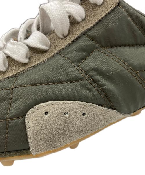 Maison Margiela（メゾンマルジェラ）Maison Margiela (メゾンマルジェラ) スプリンターズ レースアップ スニーカー グリーン サイズ:38の古着・服飾アイテム