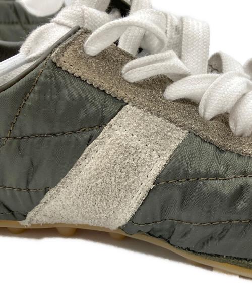 Maison Margiela（メゾンマルジェラ）Maison Margiela (メゾンマルジェラ) スプリンターズ レースアップ スニーカー グリーン サイズ:38の古着・服飾アイテム