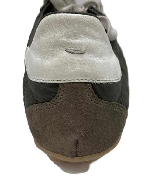 Maison Margiela（メゾンマルジェラ）Maison Margiela (メゾンマルジェラ) スプリンターズ レースアップ スニーカー グリーン サイズ:38の古着・服飾アイテム