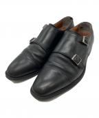 SCOTCH GRAINスコッチグレイン）の古着「モンクストラップシューズ」｜ブラック