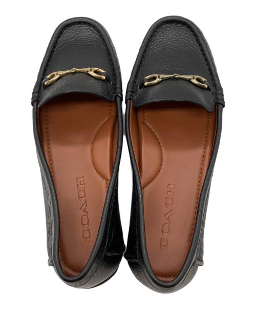 COACH（コーチ）COACH (コーチ) メイビス ビットローファー ブラック サイズ:23.5の古着・服飾アイテム
