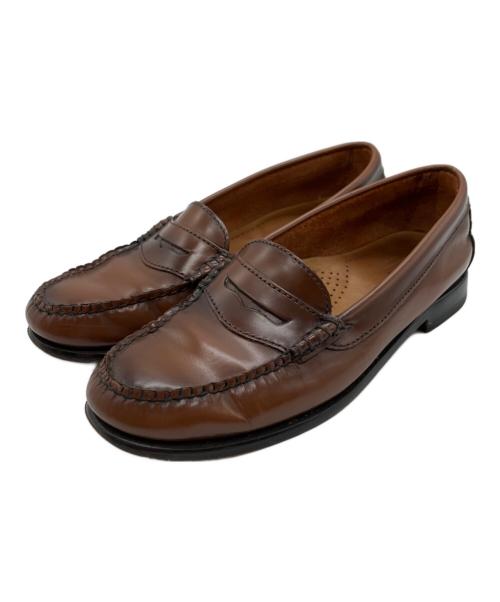 G.H.BASS（ジーエイチバス）G.H.BASS (ジーエイチバス) WAYFARERコインローファー ブラウン サイズ:5 1/2の古着・服飾アイテム