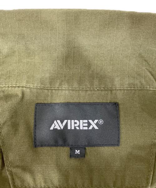 AVIREX（アヴィレックス）AVIREX (アヴィレックス) リップストップ BDU ジャケット オリーブ サイズ:Mの古着・服飾アイテム