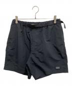 The Ennoy Professionalザ エンノイ プロフェッショナル）の古着「NYLON EASY SHORTS/ナイロンイージーショーツ」｜ブラック