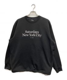 Saturdays NYC（サタデーズ ニューヨーク）の古着「Sweat Pullover」｜ブラック