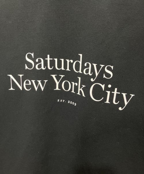 Saturdays NYC（サタデーズ ニューヨーク）Saturdays NYC (サタデーズ ニューヨーク) Sweat Pullover ブラック サイズ:XXLの古着・服飾アイテム