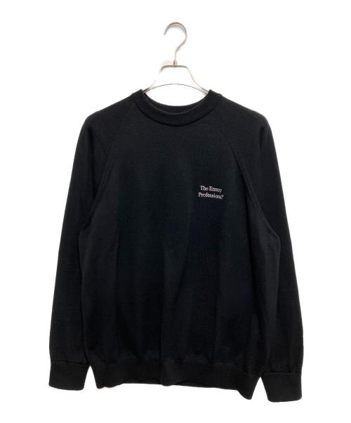 ENNOY（エンノイ）ENNOY (エンノイ) MERINO WOOL SWEATER ブラック サイズ:Lの古着・服飾アイテム