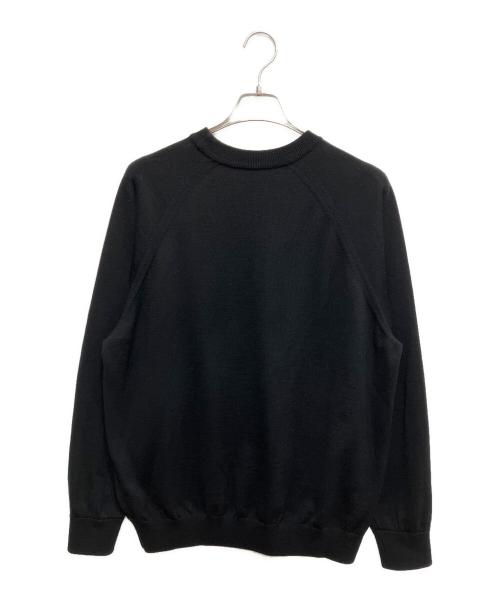 ENNOY（エンノイ）ENNOY (エンノイ) MERINO WOOL SWEATER ブラック サイズ:Lの古着・服飾アイテム