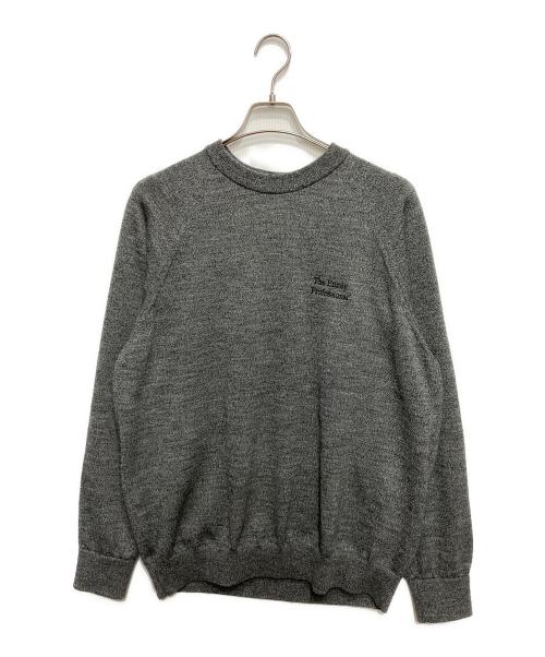 ENNOY（エンノイ）ENNOY (エンノイ) MERINO WOOL SWEATER グレー サイズ:Lの古着・服飾アイテム