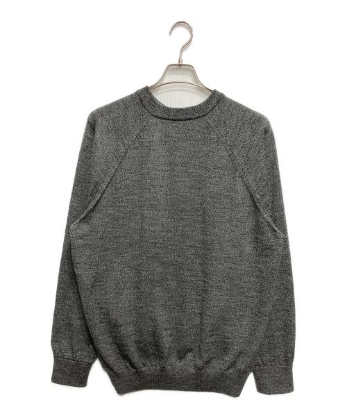 ENNOY（エンノイ）ENNOY (エンノイ) MERINO WOOL SWEATER グレー サイズ:Lの古着・服飾アイテム