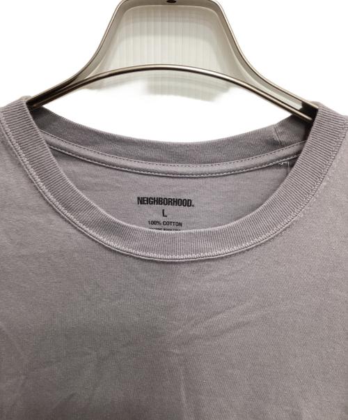 NEIGHBORHOOD（ネイバーフッド）NEIGHBORHOOD (ネイバーフッド) ロゴTシャツ グレー サイズ:Lの古着・服飾アイテム