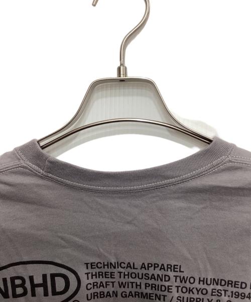 NEIGHBORHOOD（ネイバーフッド）NEIGHBORHOOD (ネイバーフッド) ロゴTシャツ グレー サイズ:Lの古着・服飾アイテム